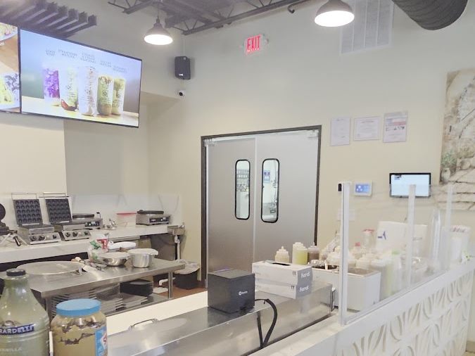Chocolate Drip Cafe interior