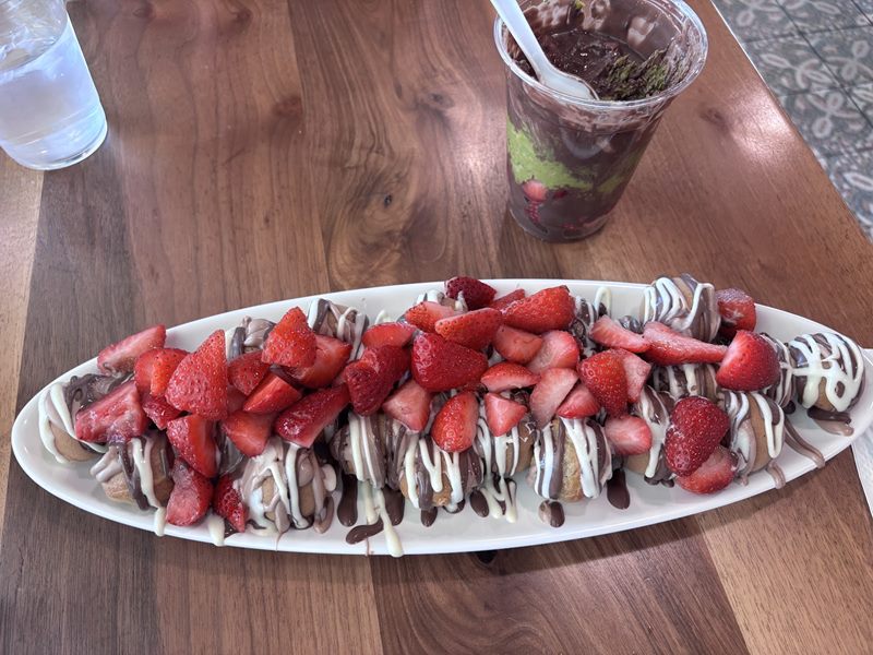 Chocolate Drip Cafe food