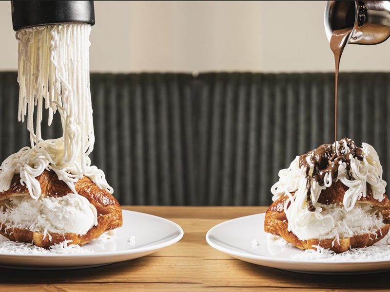 Chocolate Drip Cafe food
